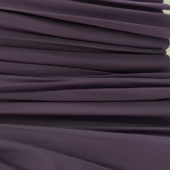 Made in Italy Fit & Flare Purple YTK Lavia Minimalist Office Career Midi Dress - Picture 4 of 10